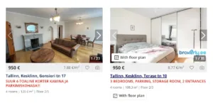 4 room apartments in Tallinn jpg