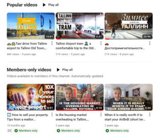 popular real estate videos
