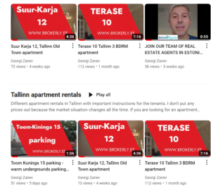 real estate videos