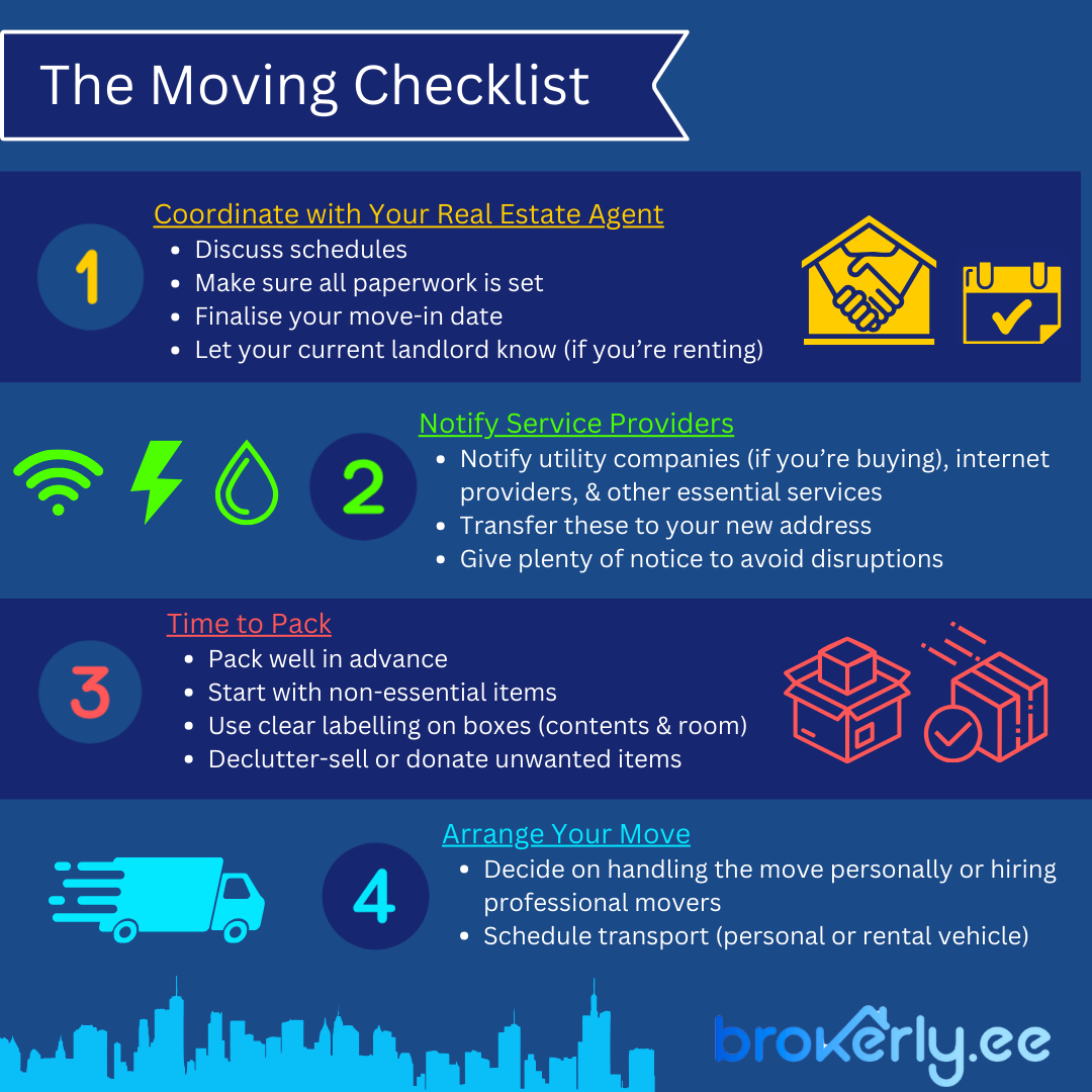 Moving checklist