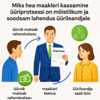 🧭Miks hea maakleri kaasamine üüriprotsessi on mõistlikum ja soodsam lahendus üüürileandjale?