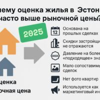 🏠 Почему в Эстонии оценочная стоимость жилья часто выше реальной рыночной цены