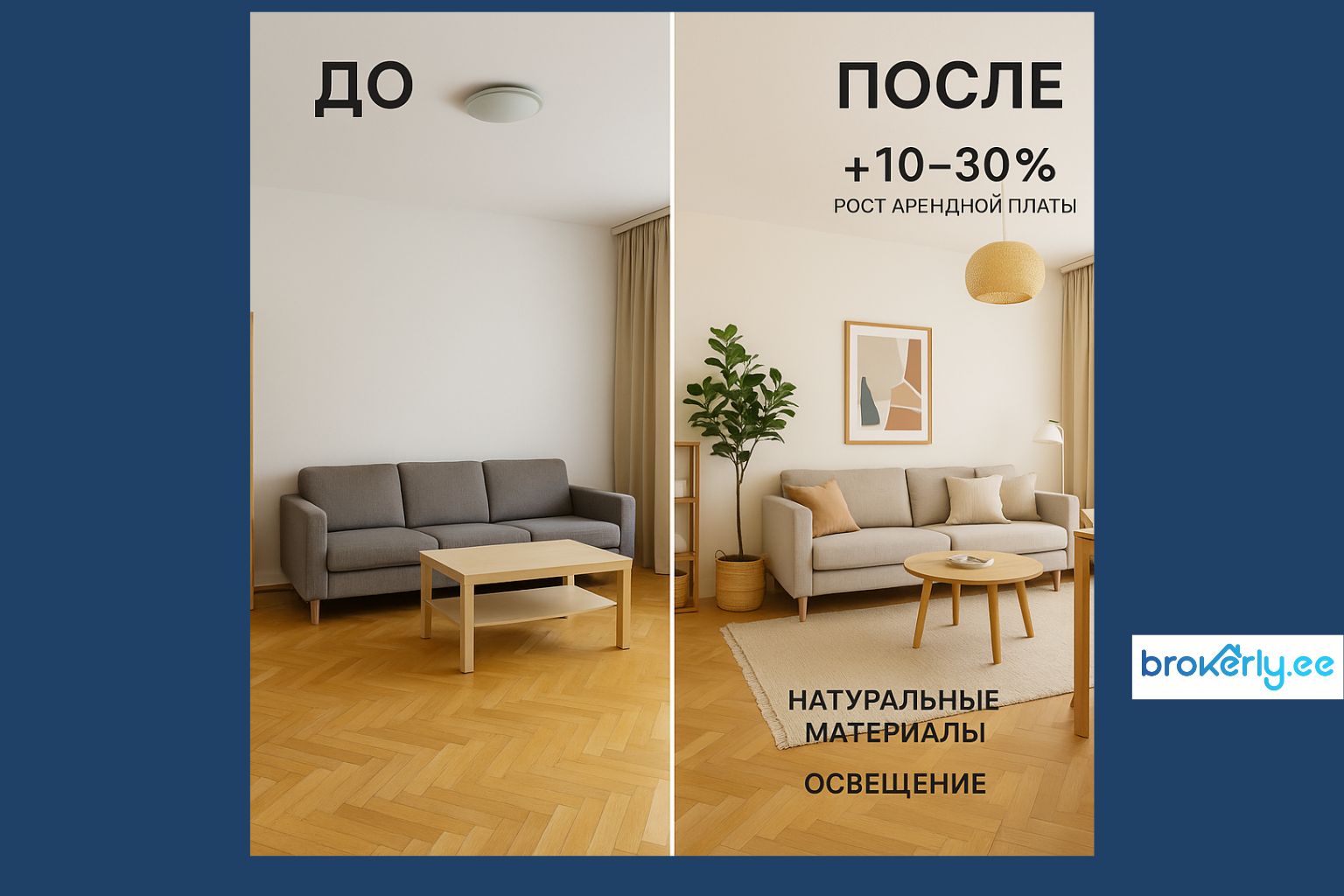 улучшения квартиры, которые повышают арендную стоимость