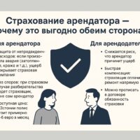 🛡️ Страхование арендатора – почему это выгодно обеим сторонам