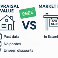 🏠 Why Appraisal Values in Estonia Are Often Higher Than Real Market Prices