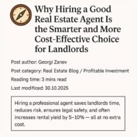 🧭 Why Hiring a Good Real Estate Agent Is the Smarter and More Cost-Effective Choice for Landlords