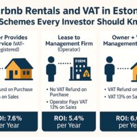 🏘️ Airbnb Rentals and VAT in Estonia: 3 Schemes Every Investor Should Know