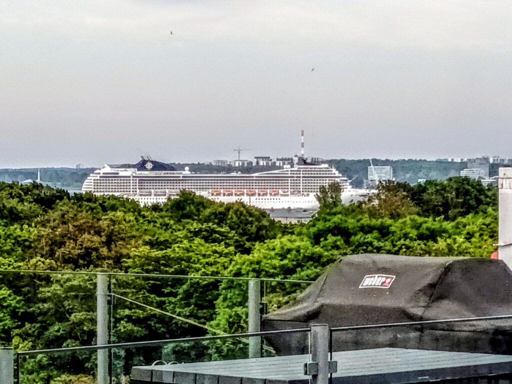 Cruise ship in Tallinn