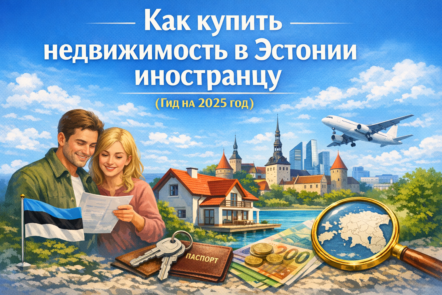Как купить недвижимость в Эстонии иностранцу | Руководство 2025