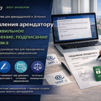 📬 Уведомления арендатору и их правильное оформление, подписание и отправка