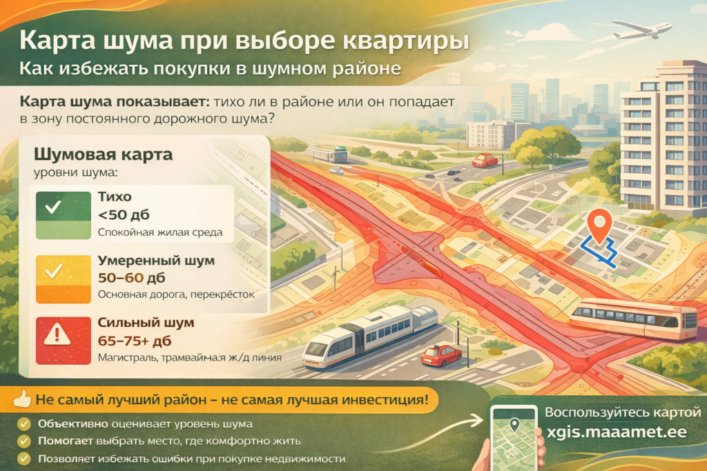 Карты шума помогают избежать плохой покупки