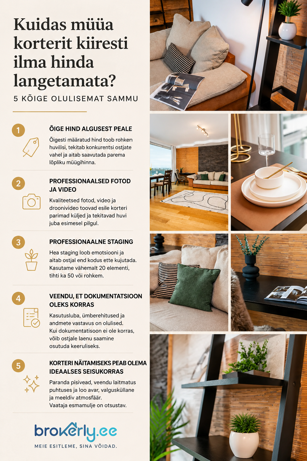 Kuidas müüa korterit kiiresti