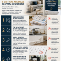 Why Some Apartments Don’t Sell? 5 Critical Mistakes Property Owners Make