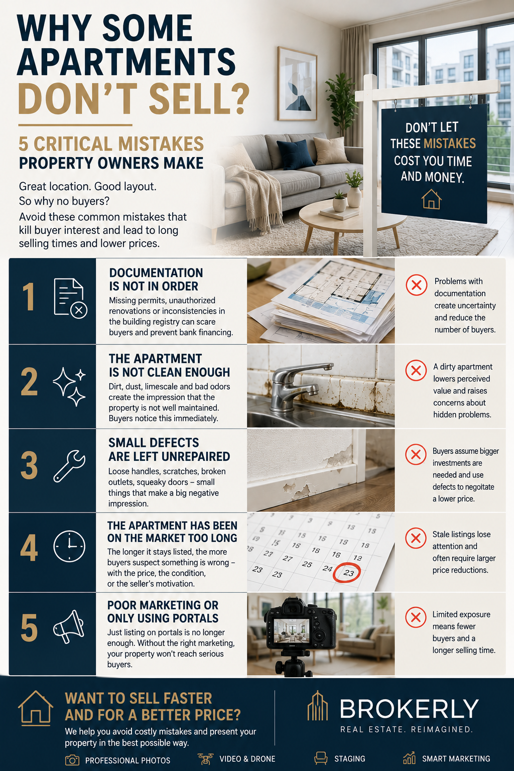 why some properties don't sell