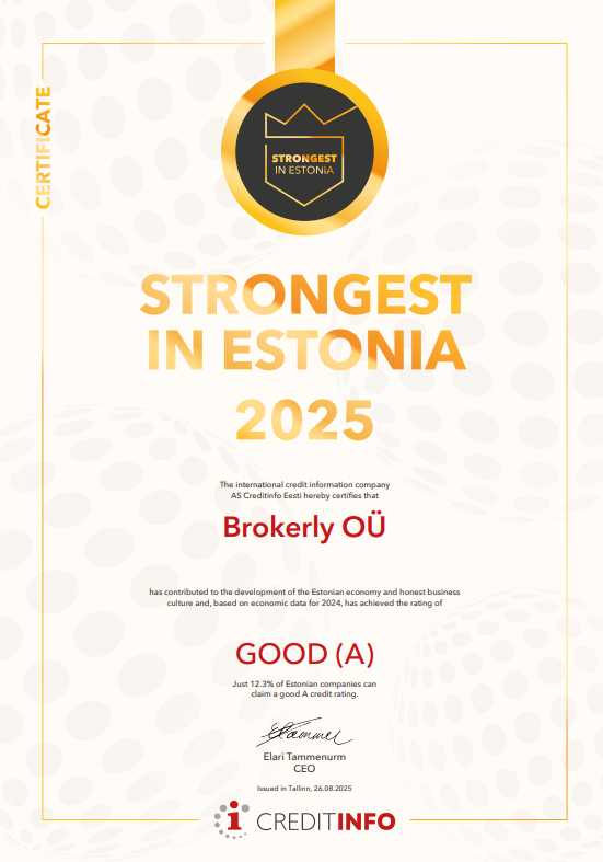 Brokerly Receives the “Successful Estonian Company 2025” Recognition